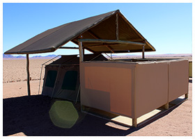 Kanaan N/a’an ku sê Desert Retreat: Camping